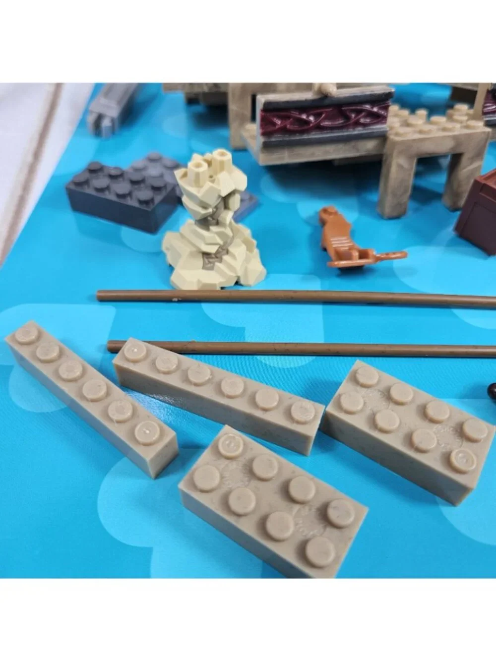 Mega Bloks Legends King Arthur Attack Action Warship 96120 Parts Replacements